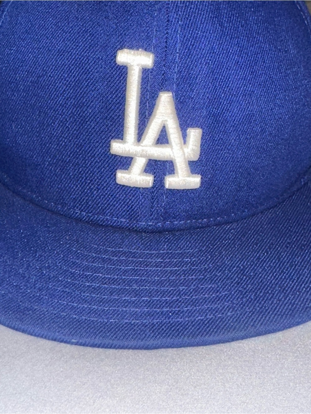 New Era Blue LA Logo Snapback Hat